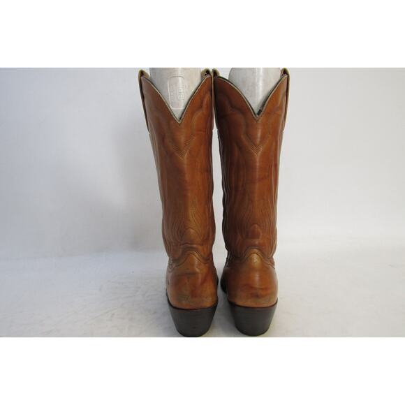 Frye Mens Size 10.5 D Brown All Leather Western Cowboy Boots main image 10